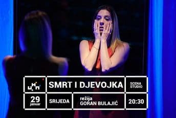"Smrt i djevojka" sjutra na Sceni Studio "Smrt i djevojka" sjutra na Sceni Studio