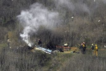 Novi detalji tragičnog događaja: Kobijev helikopter pao je stravičnom brzinom Novi detalji tragičnog događaja: Kobijev helikopter pao je stravičnom brzinom