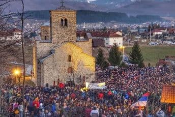 Održane litije širom Crne Gore Održane litije širom Crne Gore