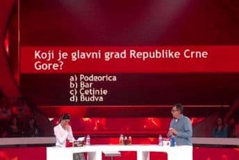 Voditelji kviza u Srbiji ne znaju koji je glavni grad Crne Gore! Voditelji kviza u Srbiji ne znaju koji je glavni grad Crne Gore!