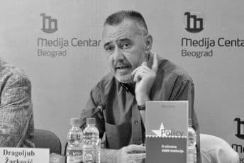 Preminuo novinar Dragoljub Žarković Foto: Medija centar Beograd