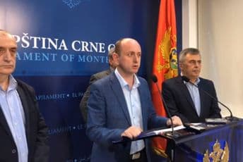 Knežević: Crna Gora nije ugrožena od DF-a, SPC i Srbije, već od Đukanovića Foto: Skrinšot