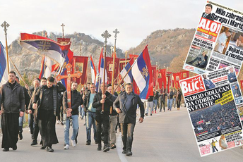 Anticrnogorska histerija u Srbiji: Kosovo palo u drugi plan, prvi put se govori o agresiji na Dubrovnik Foto: Profimedia, screenshot