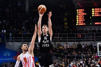 Partizanu "Žućkova ljevica" nakon drame i produžetka! FOTO: Starsportphoto