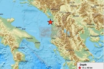 Ponovo trese u Albaniji, potres se osjetio i u Crnoj Gori Ponovo trese u Albaniji, potres se osjetio i u Crnoj Gori