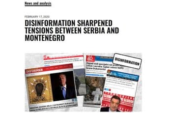 Vlada: EU prepoznala i osudila kampanju dezinformacija i lažnih vijesti kojom se pokušavaju izazvati podjele u CG Vlada: EU prepoznala i osudila kampanju dezinformacija i lažnih vijesti kojom se pokušavaju izazvati podjele u CG