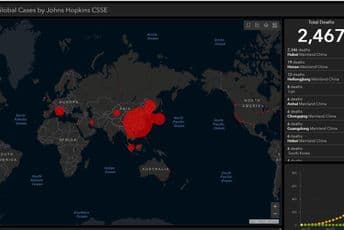 Interaktivna mapa za praćenje podataka u realnom vremenu Interaktivna mapa za praćenje podataka u realnom vremenu