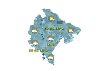 Još danas sunčano, od sjutra promjena vremena Još danas sunčano, od sjutra promjena vremena