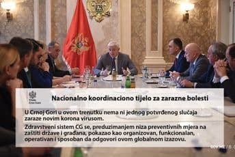 Zdravstveni sistem Crne Gore sposoban da odgovori na koronavirus, situacija se prati non-stop Zdravstveni sistem Crne Gore sposoban da odgovori na koronavirus, situacija se prati non-stop