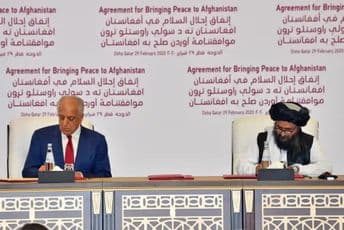 Amerikanci povlače vojsku iz Avganistana, potpisan sporazum sa talibanima Potpisivanje sporazuma u Dohi (Katar)