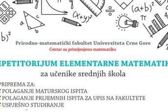 PMF organizuje besplatne časove matematike za srednjoškolce PMF organizuje besplatne časove matematike za srednjoškolce