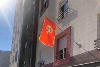 Promijenjena zastava na novom Studentskom domu Promijenjena zastava na novom Studentskom domu