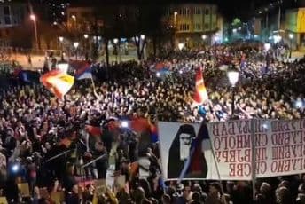 Litije i noćas širom Crne Gore Litije i noćas širom Crne Gore