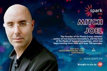 Mič Džoel - novi glavni govornik na Spark.me 2020 Mič Džoel - novi glavni govornik na Spark.me 2020