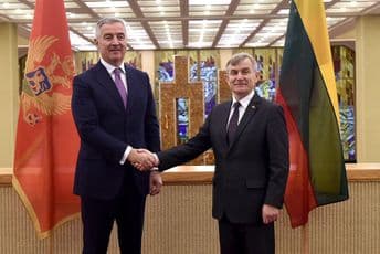 Premijer Litvanije: Dvije države imaju slične izazove Premijer Litvanije: Dvije države imaju slične izazove