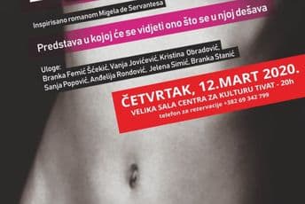 "Don Kihot" u Velikoj sali CZK-a Tivat "Don Kihot" u Velikoj sali CZK-a Tivat