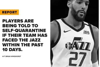 NBA suspendovala sezonu zbog koronavirusa! NBA suspendovala sezonu zbog koronavirusa!