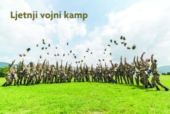 Srednjoškolci da se prijave za Ljetnji vojni kamp Srednjoškolci da se prijave za Ljetnji vojni kamp