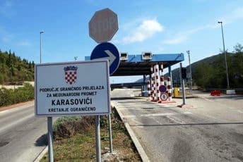 Hrvatska zatvara granice sa Crnom Gorom i BiH