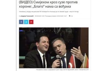 Vlada reagovala na pisanje IN4S: Cilj im je nestabilnost, a ne zdravlje građana Tekst IN4S na koji je reagovala Vlada