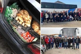 Stigla prva pomoć našim građanima zarobljenim između Austrije i Mađarske (VIDEO) Stigla prva pomoć našim građanima zarobljenim između Austrije i Mađarske (VIDEO)