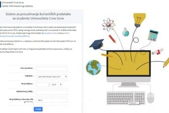 Pokrenut servis Aktiviraj nalog za lakši pristup mejlu i onlajn predavanjima na Univerzitetu Crne Gore Pokrenut servis Aktiviraj nalog za lakši pristup mejlu i onlajn predavanjima na Univerzitetu Crne Gore