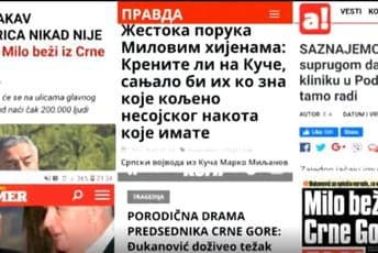 "Svijet u panici, a oni blate CG" "Svijet u panici, a oni blate CG"