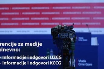 Od sjutra dvije konferencije za medije dnevno, u devet i 17 sati Od sjutra dvije konferencije za medije dnevno, u devet i 17 sati