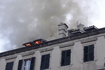 Požar na palati u Kotoru Požar na palati u Kotoru
