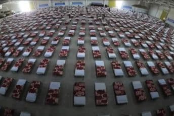 Privremene bolnice za liječenje oboljelih niču širom svijeta (VIDEO) Privremene bolnice za liječenje oboljelih niču širom svijeta (VIDEO)