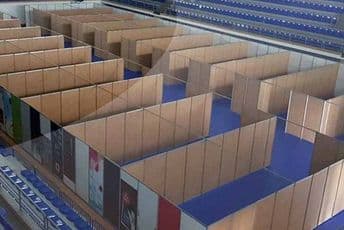 Topolica u Baru preuređena za privremenu bolnicu Topolica u Baru preuređena za privremenu bolnicu