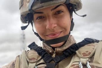 Nikolina Golubović je najmlađi član crnogorskog kontigenta u Avganistanu Nikolina Golubović je najmlađi član crnogorskog kontigenta u Avganistanu
