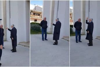 Splitski sveštenik urla na policajca: Bože, kazni ga na moj zahtjev (VIDEO) Splitski sveštenik urla na policajca: Bože, kazni ga na moj zahtjev (VIDEO)