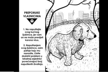 Preporuke vlasnicima kućnih ljubimaca: Ne napuštajte ih, ne mogu prenijeti virus korona, poštujte predviđeno vrijeme preporučeno za šetnju... Preporuke vlasnicima kućnih ljubimaca: Ne napuštajte ih, ne mogu prenijeti virus korona, poštujte predviđeno vrijeme preporučeno za šetnju...