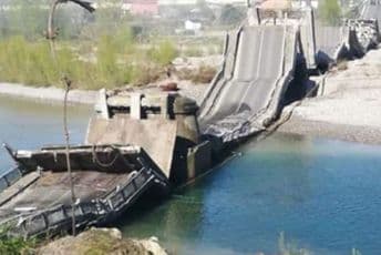 Srušio se most u Italiji: Nema žrtava Srušio se most u Italiji: Nema žrtava