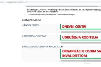 Onlajn savjetvanje za roditelje i djecu sa smetnjama u razvoju Onlajn savjetvanje za roditelje i djecu sa smetnjama u razvoju