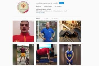 Pogledajte savjete crnogorskih sportista za trening kod kuće Pogledajte savjete crnogorskih sportista za trening kod kuće