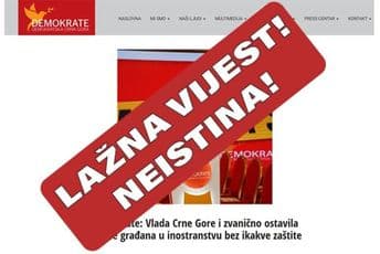Vlada: Lažna vijest da se građani iz inostranstva mogu vratiti samo o svom trošku Vlada: Lažna vijest da se građani iz inostranstva mogu vratiti samo o svom trošku