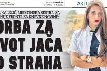 Borba za život jača od straha Borba za život jača od straha