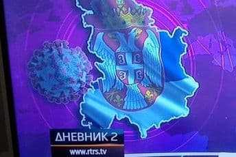 Provokacija: RTRS prikazala Crnu Goru kao dio Srbije Dnevnik 2 RTRS