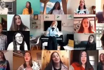 Cetinjani to ovako rade: Goro moja otpjevana iz 17 domova Cetinjani to ovako rade: Goro moja otpjevana iz 17 domova