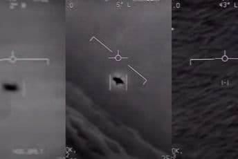 Pentagon objavio video snimke NLO NLO