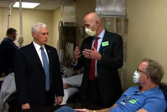 Zašto Majk Pens nije htio da nosi masku kad je posjetio bolnicu Zašto Majk Pens nije htio da nosi masku kad je posjetio bolnicu