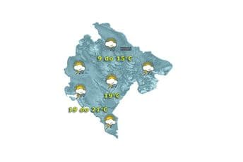 Danas pljuskovi i grmljavina, sjutra razvedravanje Danas pljuskovi i grmljavina, sjutra razvedravanje