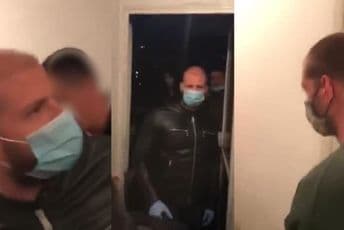 Stanari presreli naprednjake na krovu: Drugi put nećete sići (VIDEO) Stanari presreli naprednjake na krovu: Drugi put nećete sići (VIDEO)