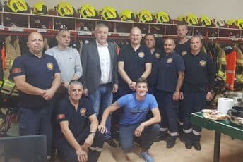 Predsjednik opštine Kotor Željko Aprcović čestitao Međunarodni dan vatrogasaca Predsjednik opštine Kotor Željko Aprcović čestitao Međunarodni dan vatrogasaca