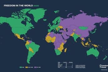 Fridom haus: Crna Gora i Srbija nijesu demokratske države Fridom haus: Crna Gora i Srbija nijesu demokratske države