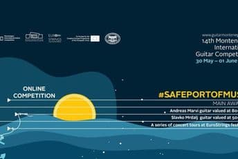 Međunarodno takmičenje gitarista Tivat 2020. u onlajn izdanju Poster