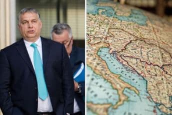 Orban ponovo objavio kartu velike Mađarske: Sve do Rijeke i Dalmacije Orban ponovo objavio kartu velike Mađarske: Sve do Rijeke i Dalmacije