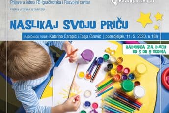 Od ponedjeljka onlajn radionice za najmlađe Od ponedjeljka onlajn radionice za najmlađe